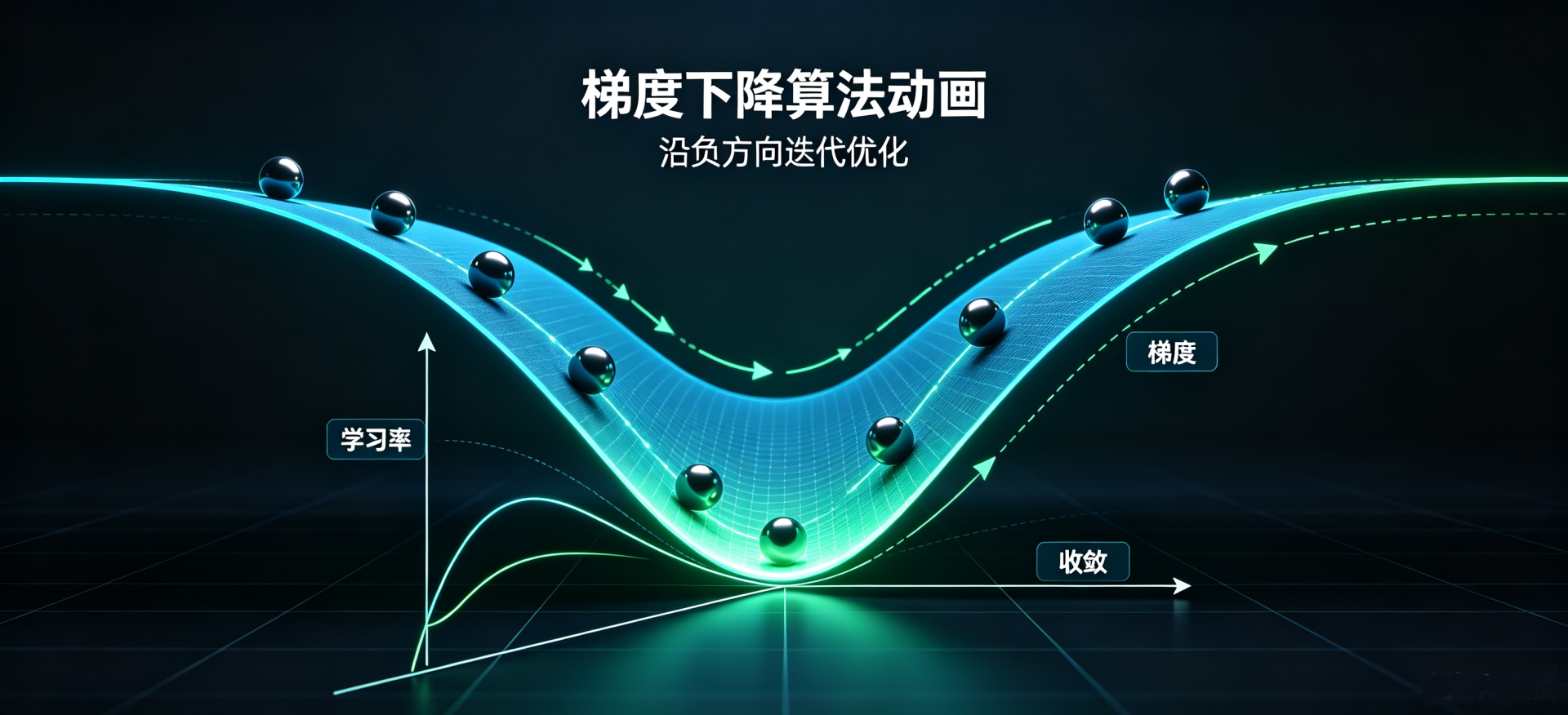 梯度下降算法动画